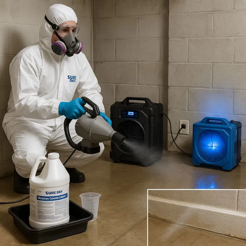 Sanitization and Odor Removal process in Claiborne, LA